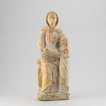 Skulptur, gjutmassa/gips, 1900-tal.