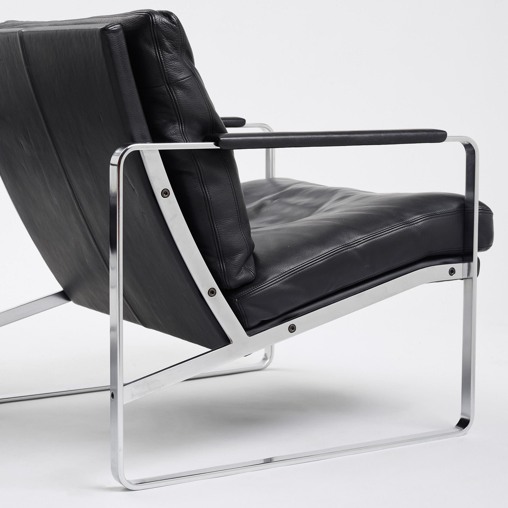 Preben Fabricius, a pair of easy chairs, model '710-10', Walter Knoll.