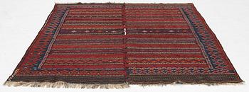 A Kashgai, rug a. 188 x 160 cm.