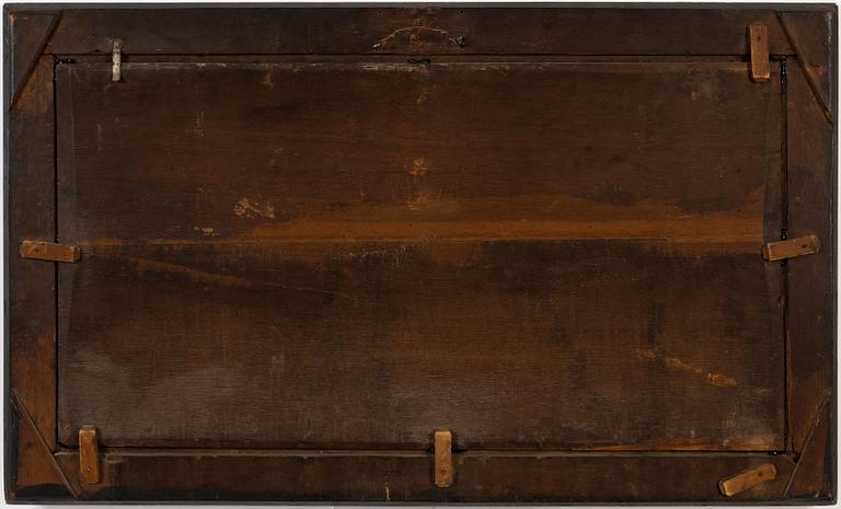 Jacob Jacobsz de Wet, hans art, olja på pannå.