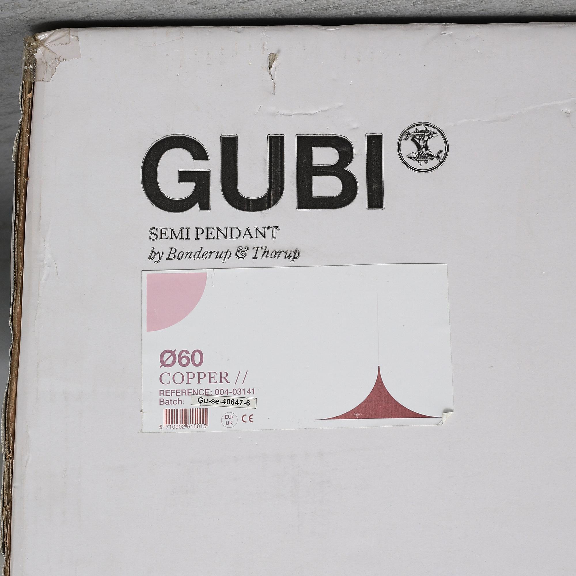 TAKLAMPA, "Semi", Claus Bonderup and Torsten Thorup, Gubi, Danmark.