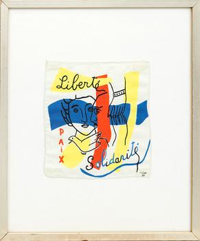 Fernand Léger,  "Liberté, Paix, Solidartié".