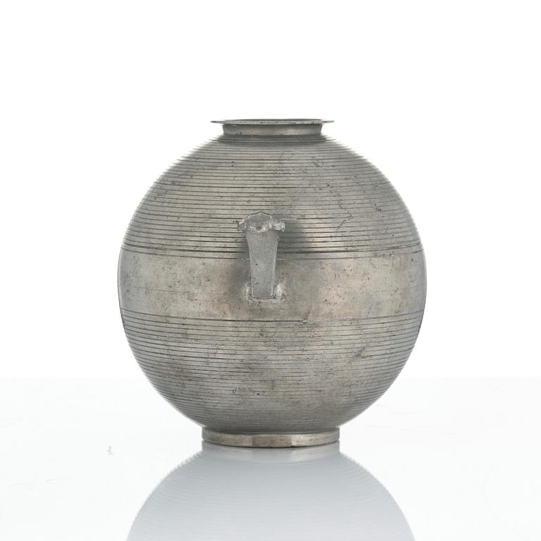 Sylvia Stave, vase with handles, model 5425, C.G. Hallberg, Stockholm, 1933.