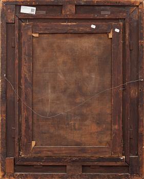 OKÄND KONSTNÄR, olja på duk. 1700-tal.