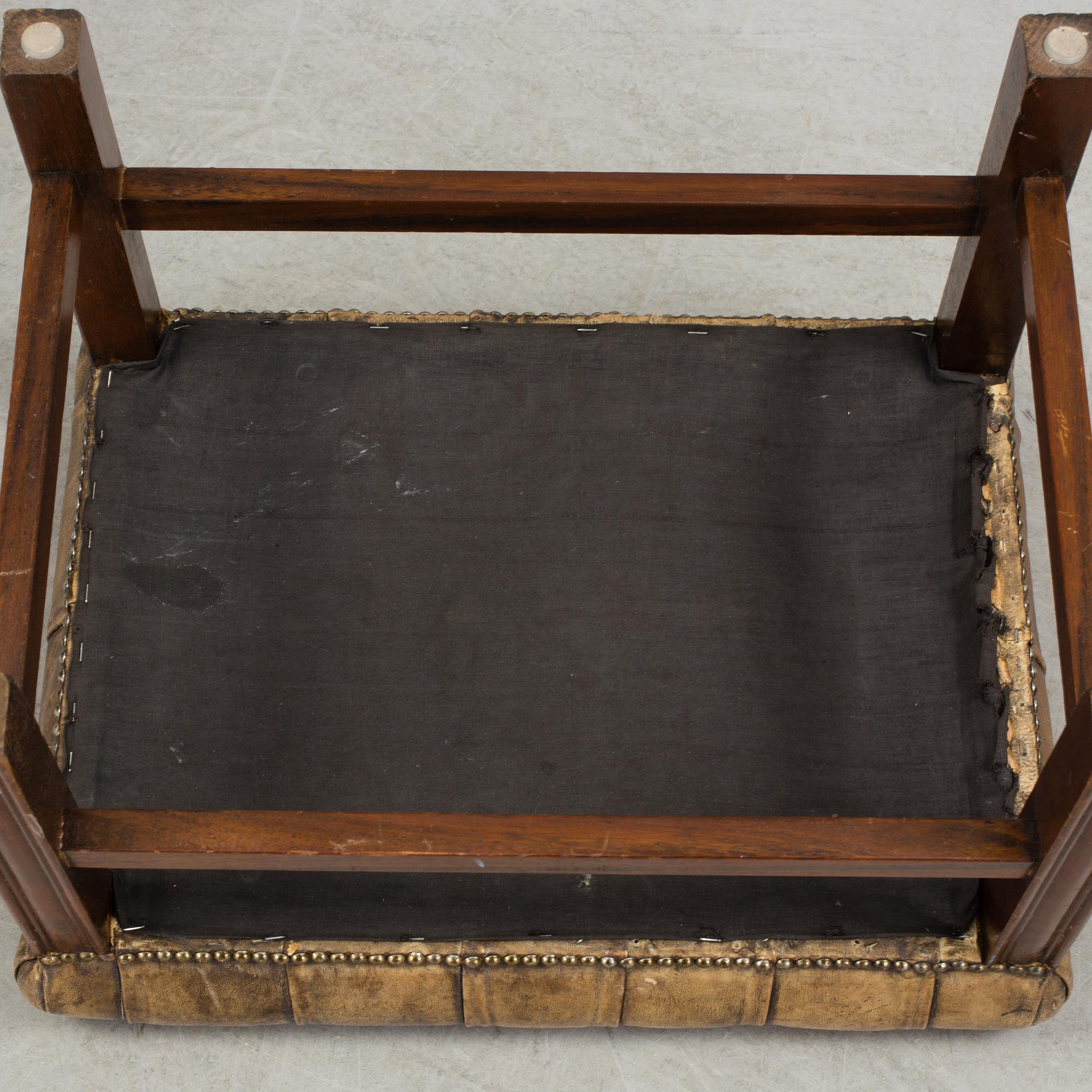 A second half of the 20th century ottoman.