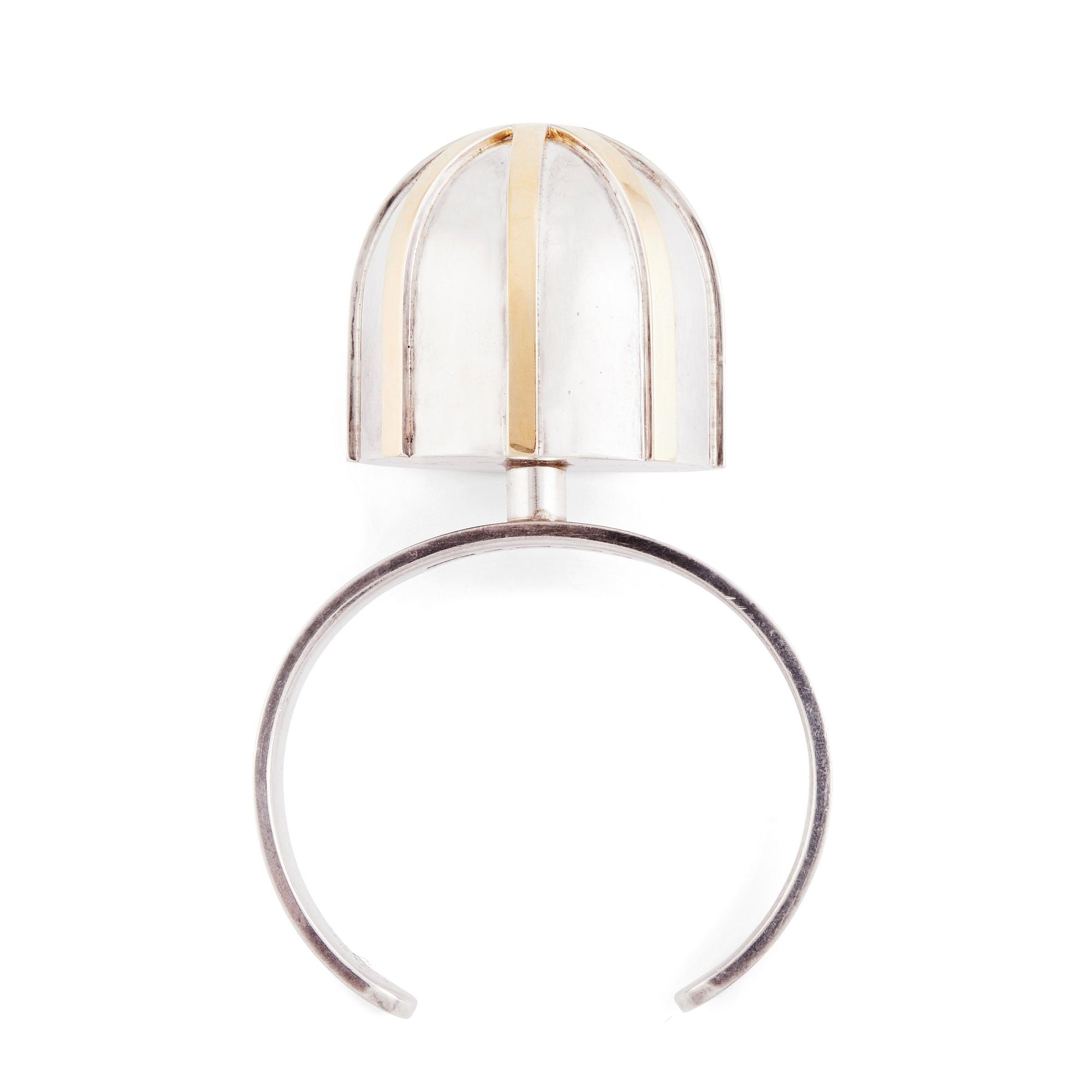 Sigurd Persson, a sterling silver with gold details,  Stockholm 1988.