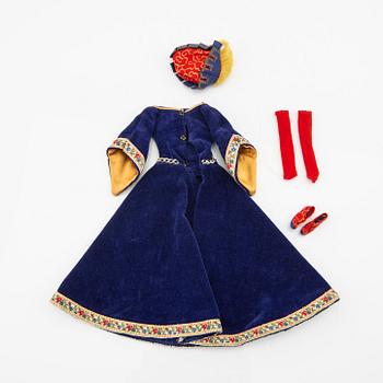 Barbie clothes 6 sets,Ken clothes 1 set.vintage Including "Miss Astronaut" Mattel 1965, "Arabian Nights" Mattel 1964-65.