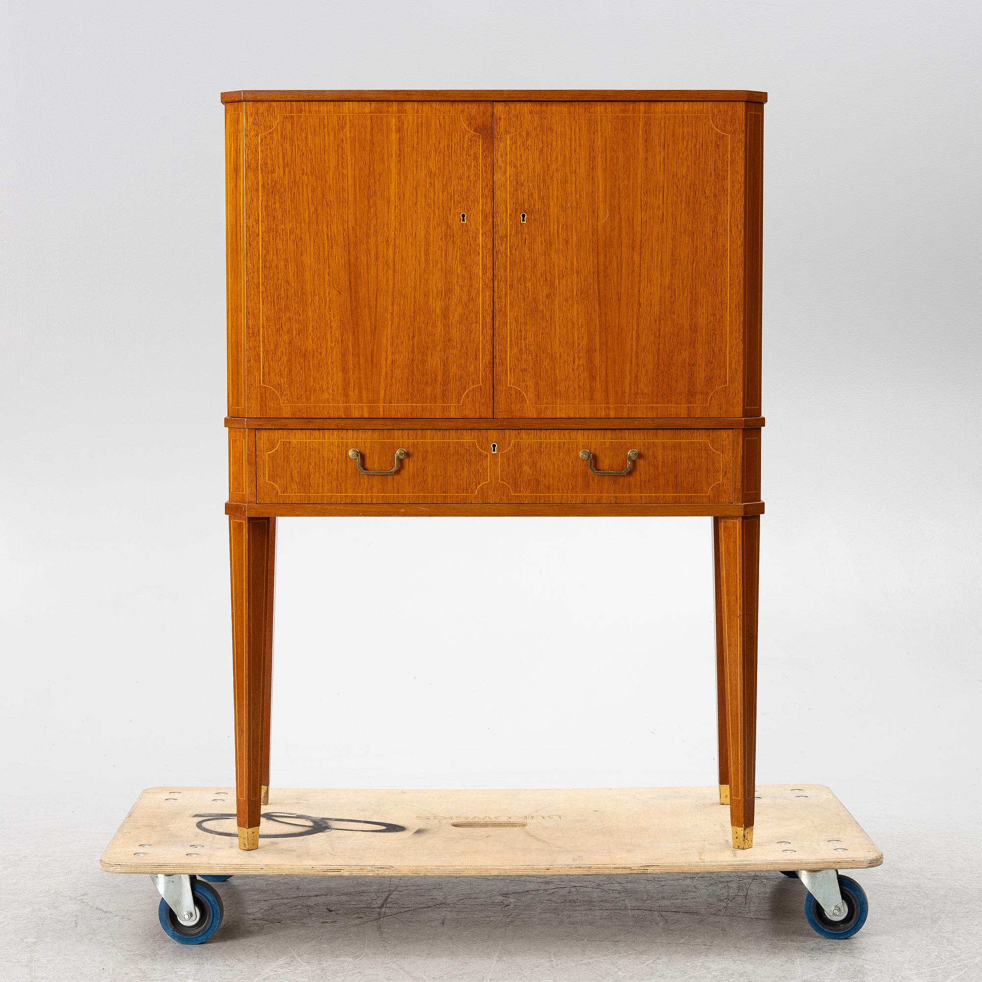 Bar cabinet, mid-20th Century.
