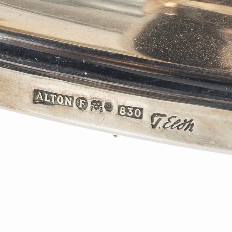 Tore Eldh, ljusstakar, 4 st, silver, Alton, Falköping.