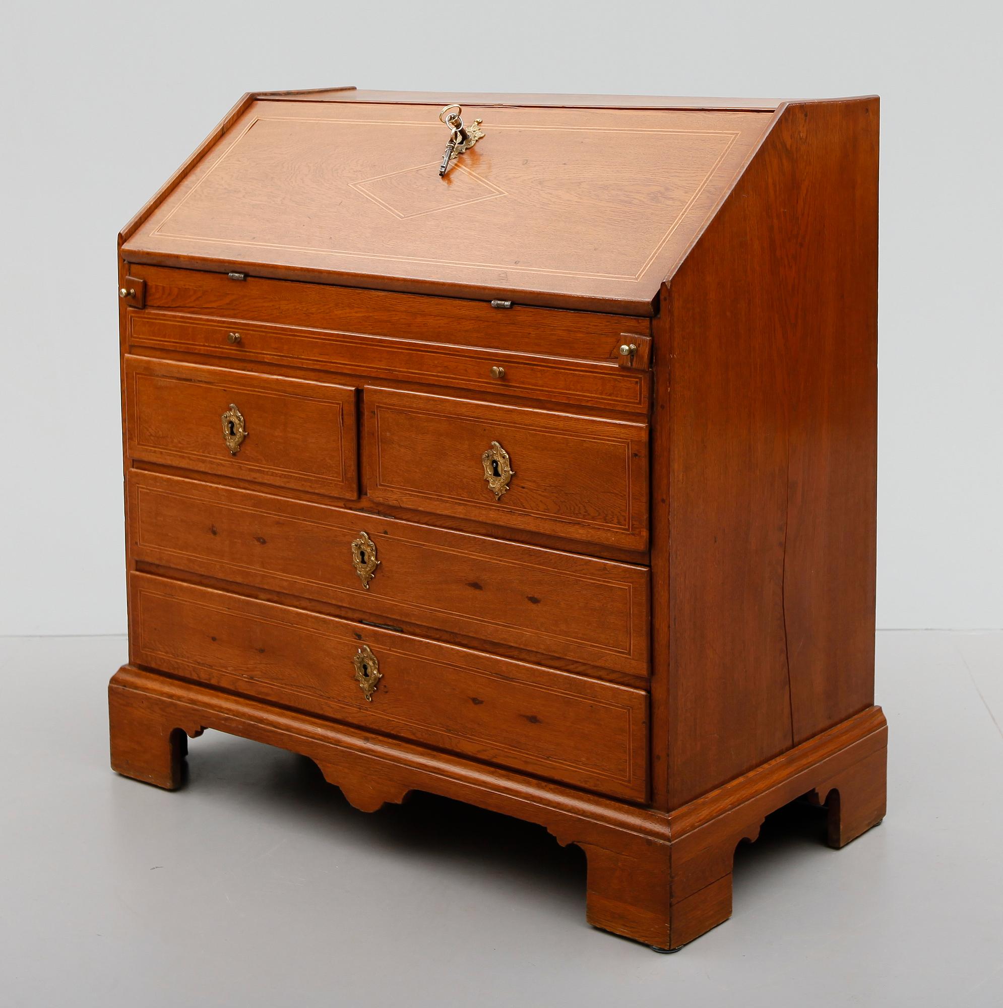 SNEDKLAFFSEKRETÄR, senbarock, 1700-tal.