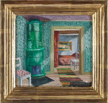 HARRY WICHMANN, olja på pannå, 3 st, signerade, två daterade -78 respektive 72.