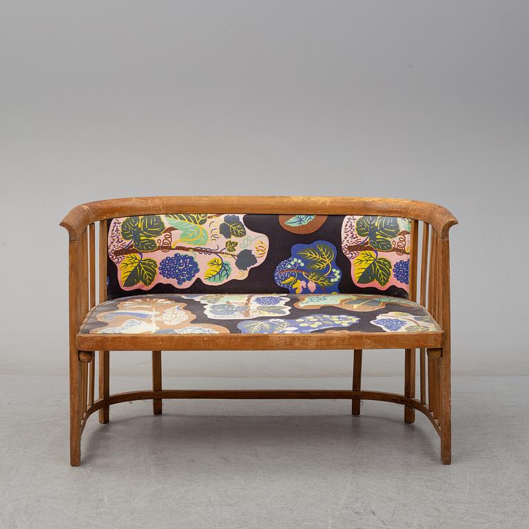 JOSEF HOFFMANN, soffgrupp, 9 delar, Jacob & Josef Kohn, Wien, Österrike tidigt 1900-tal.