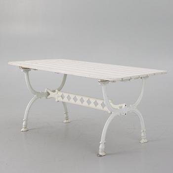 Trädgårdsbord, Byarum, 1900-talets slut.