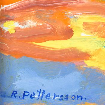 RUNE PETTERSSON, oil on board, signed.