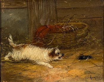 Jérôme Martin Langlois, attributed to, Dog and Rat.