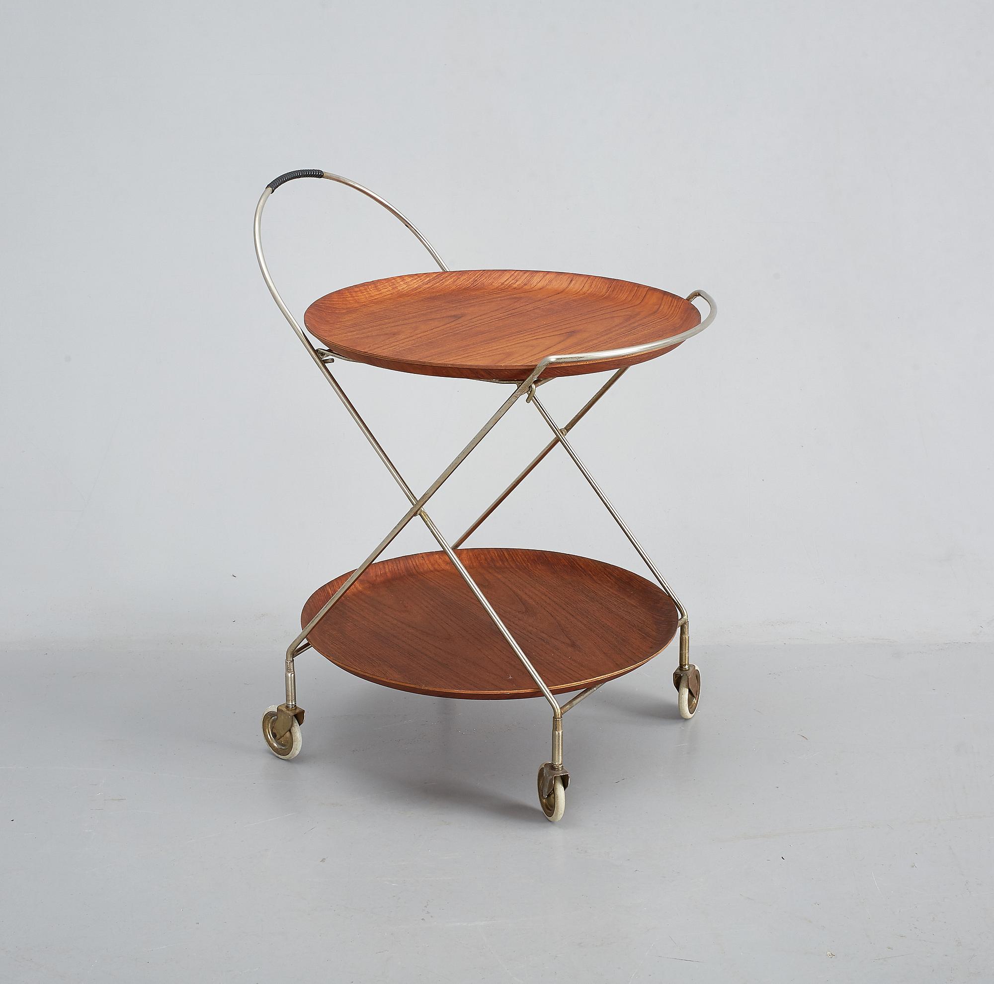 SERVERINGSVAGN, Åry Fanérprodukter, Nybro, 1950/60-tal.