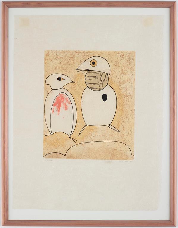 Max Ernst, "Oiseaux en Péril".