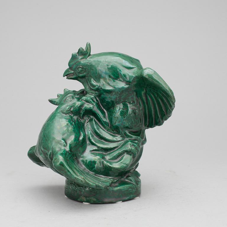 SKULPTUR, keramik, Walter Beyer, monogramsignerad, daterad -37.