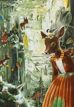 Ernst Billgren, "Äggvakt" – Ur portföljen "Vid vägens slut".