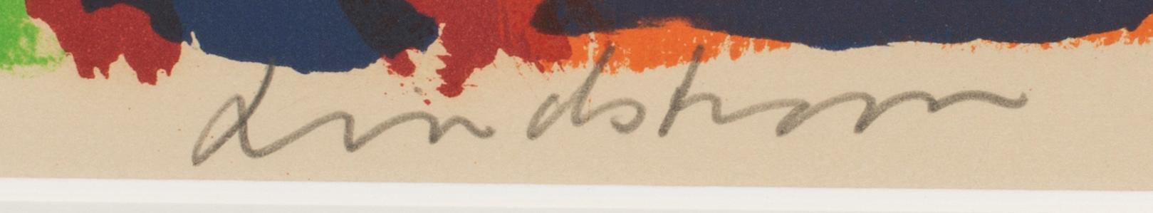 BENGT LINDSTRÖM, litograph in colour, signed and numbered 24/90,