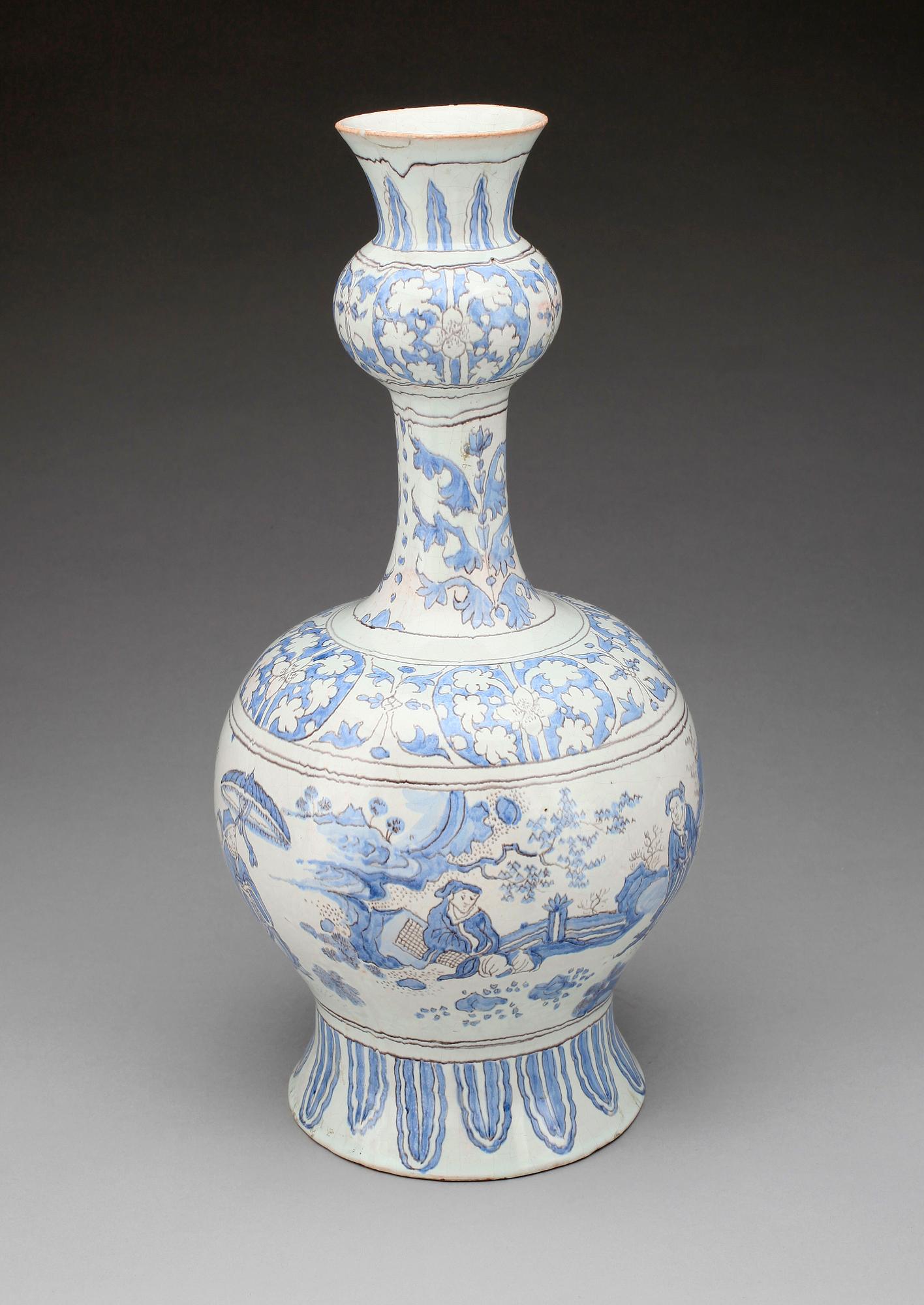 VAS, fajans, Delft, 1800-talets slut.