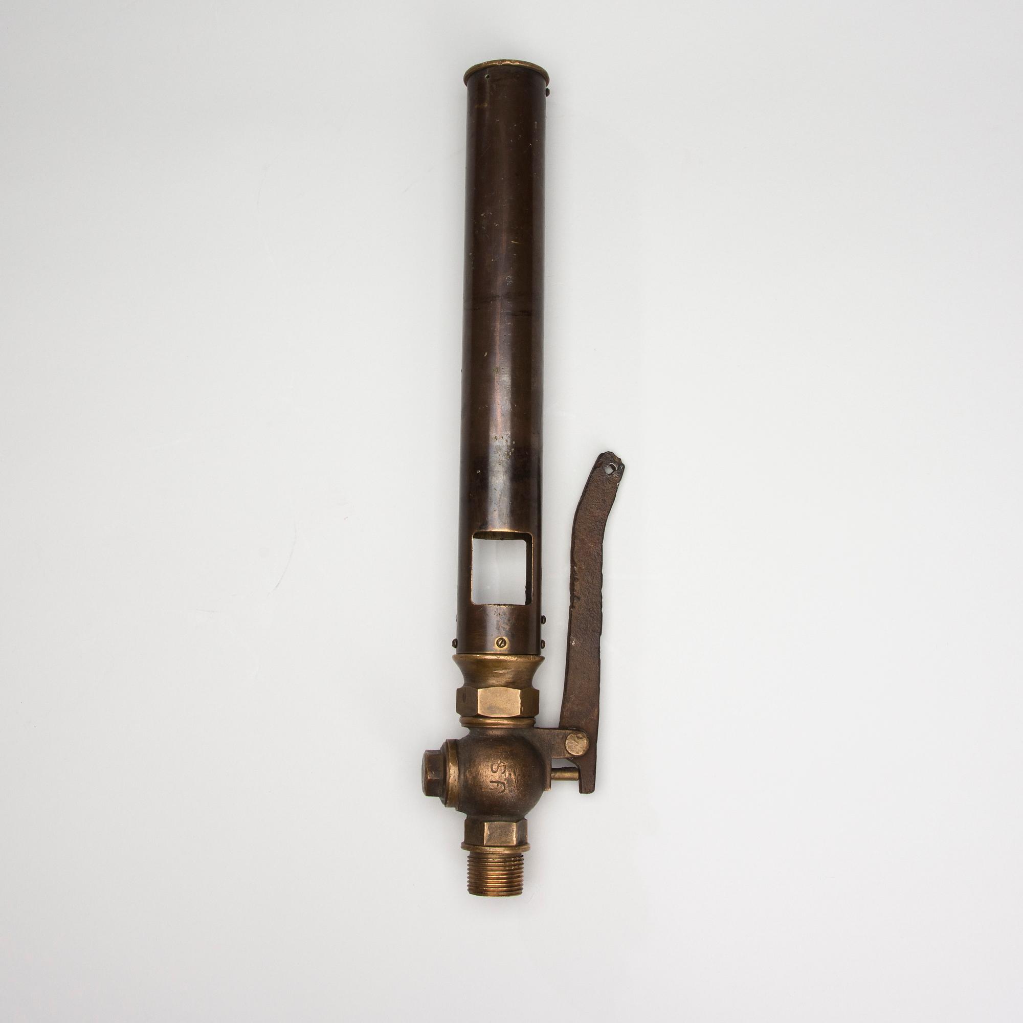 ÅNGVISSLA, mässing, 1800-talets slut.