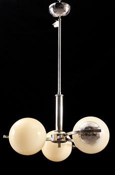 TAKLAMPA, Art Déco, omk 1920/30-tal. H ca 68.