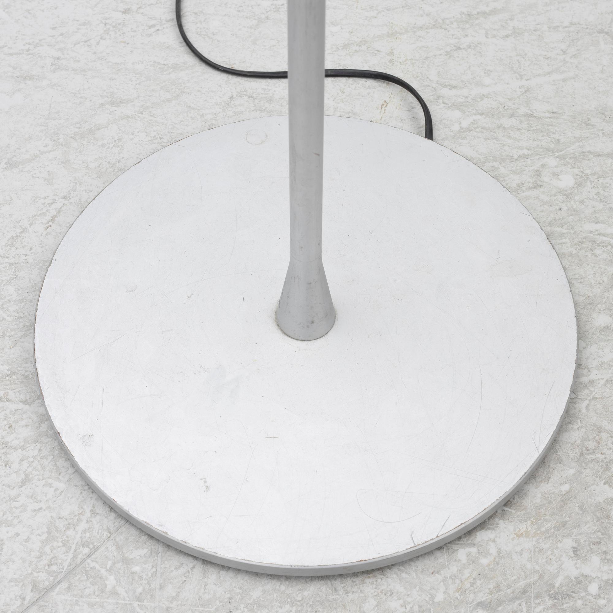 Jasper Morrison, a pair of 'Glo-ball' floor lamps, Flos, Italy.