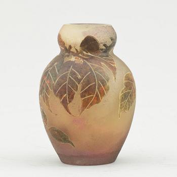 Vas, glas. Muller Freres, Luneville. Frankrike, Jugend.