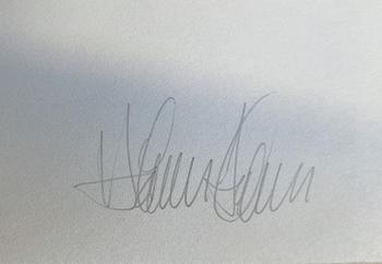 HÅKAN LUDWIGSON, photograph signed.