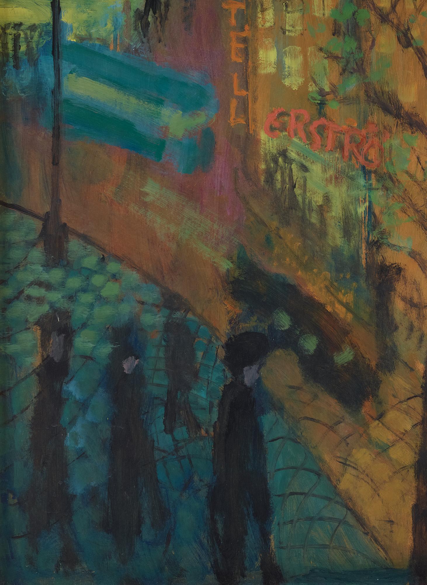 Eskil Nordell, City view, Stockholm.