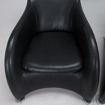 Gerard van den Berg, nojatuolitpari, "Loge", Montis, Alankomaat, myöhäinen 1900-luku.