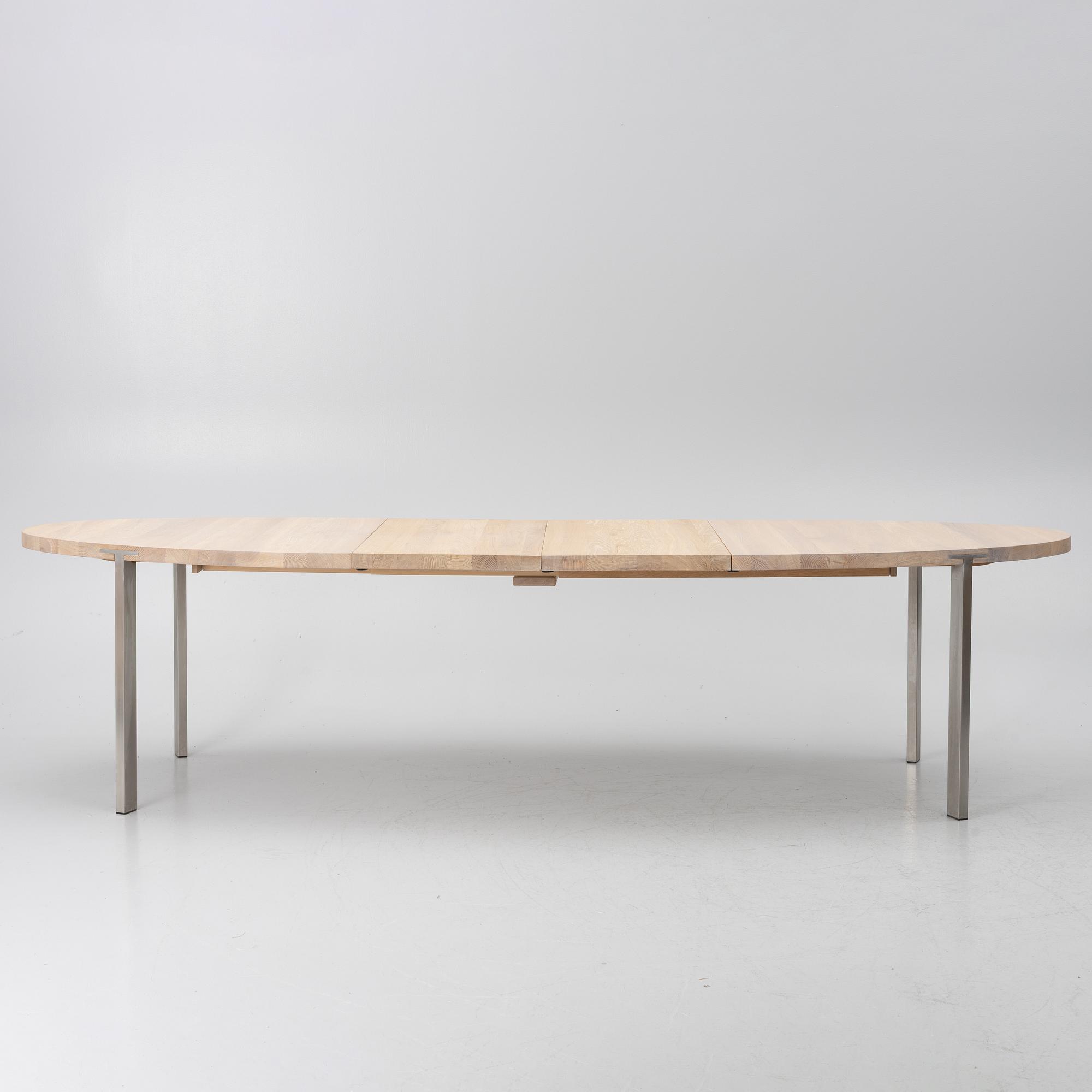 Nissen & Gehl, A model GM 210 dining table, Naver Collection, Gramrode Møbelfabrik, Denmark, 2018.
