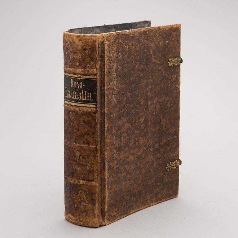 KIRJA/RAAMATTU, Kuva-Raamattu, Jyväskylä 1893.