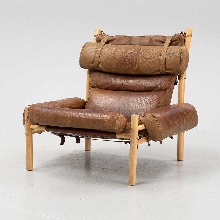 Arne Norell, a model 'Inca', easy chair, Norell Möbel AB, 1970s.