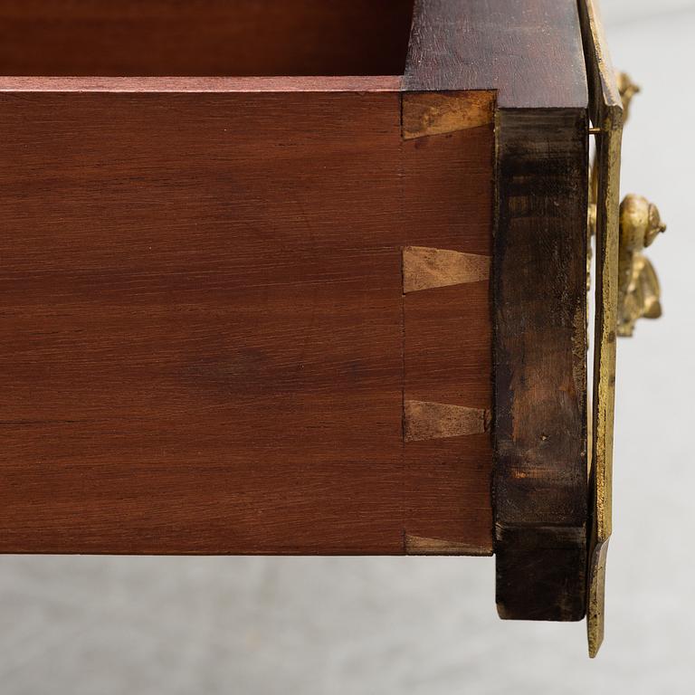 A French Louis XV-style writing desk, second half of the 19th century.