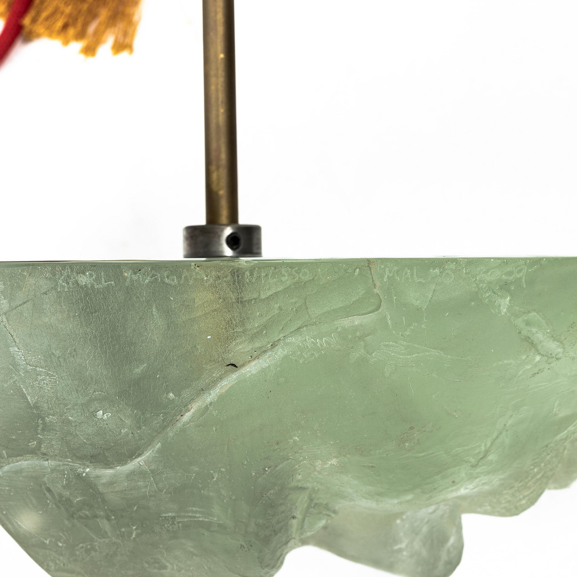 Karl-Magnus Nilsson, skulptur/bordslampa.