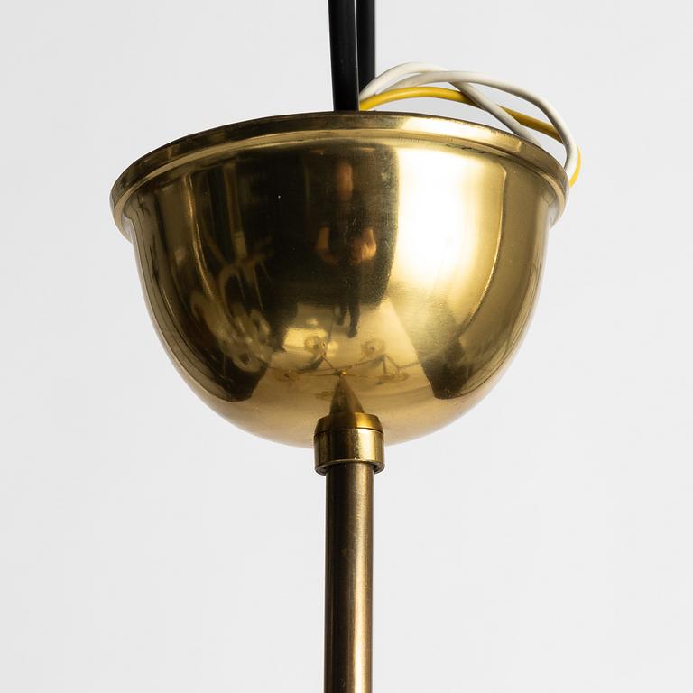 A ceiling lamp, Glashütte Limburg, second half of the 20th century.