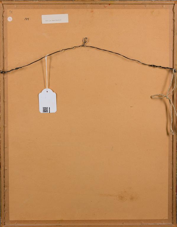 RAFAEL WARDI, akvarell, signerad.