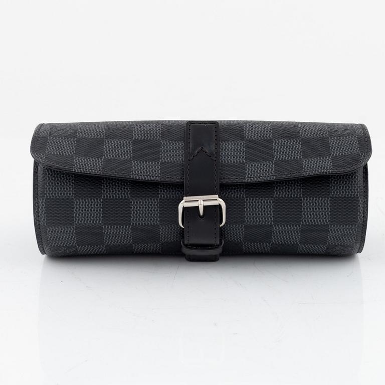 Louis Vuitton, klocketui, "3 wach case",.