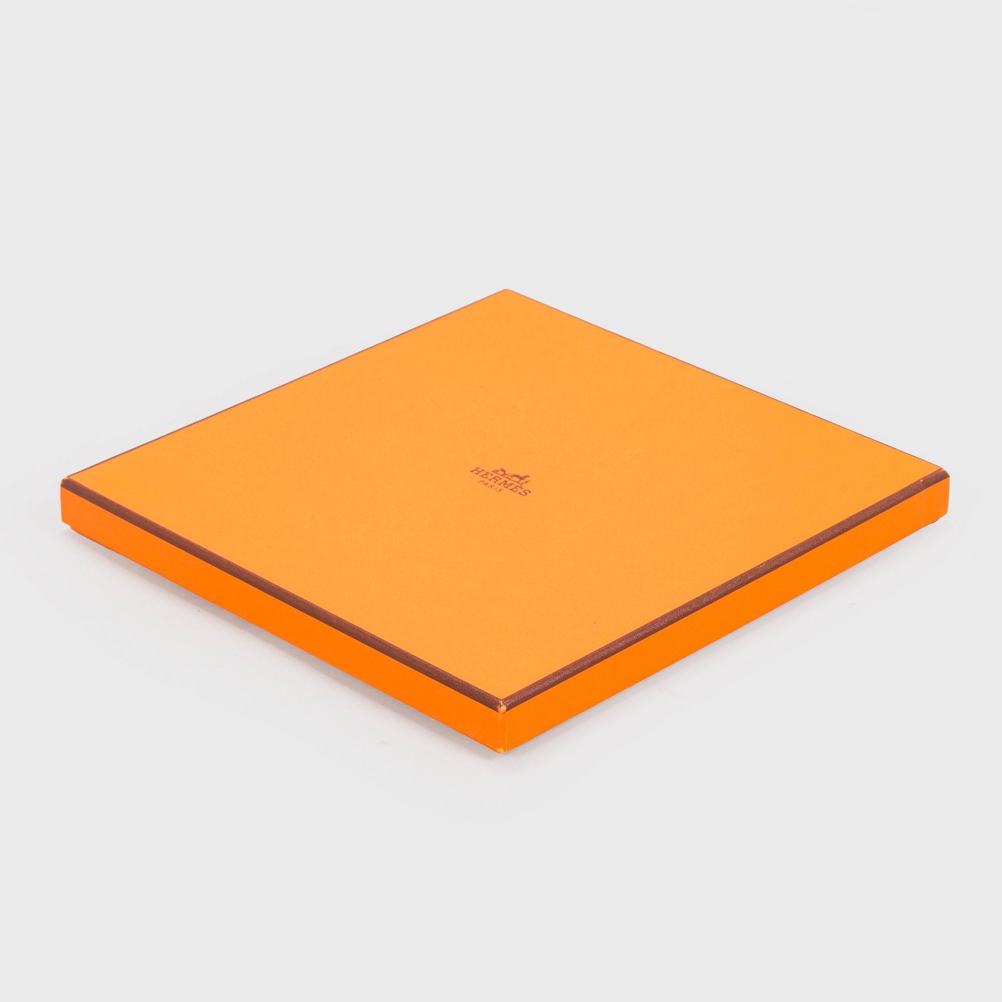 Hermès, a 'Grand Théâtre Nouveau' silk scarf.