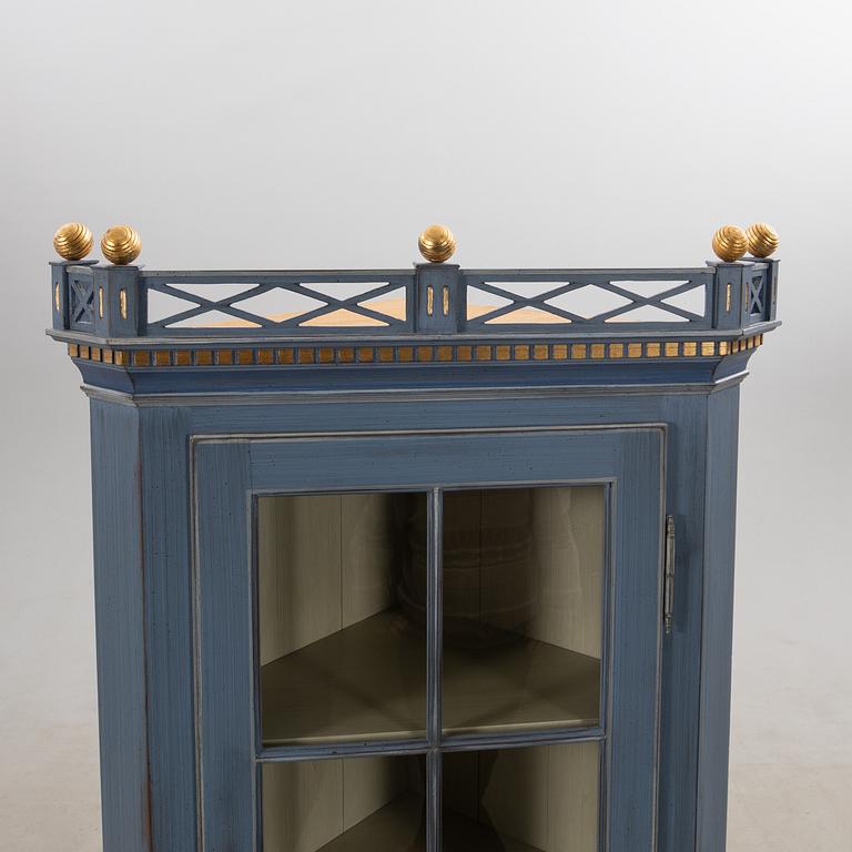 Corner cabinet, K.A. Roos, Helsingborg, second half of the 20th century.