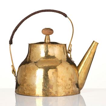 Sigurd Persson, a brass teapot, Sweden 1940s.
