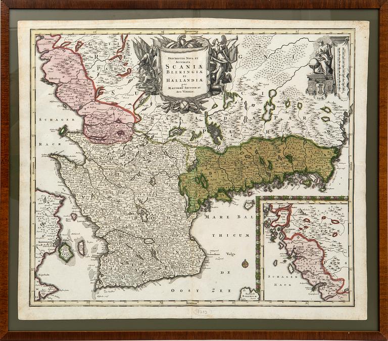 Map, 18th century.