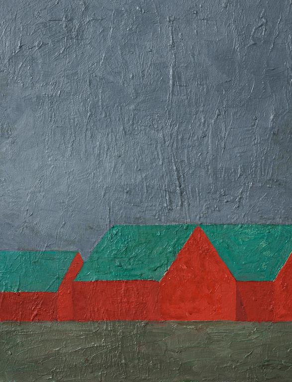 Philip von Schantz, oil on canvas, signed, executed 1997.