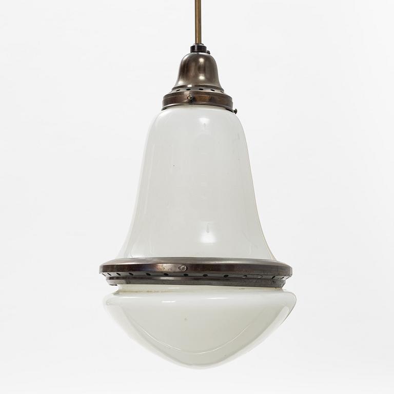 Peter Behrens, a 'Luzette' ceiling light, for AEG (Allgemeine Electricitäts-Gesellschaft), Germany.