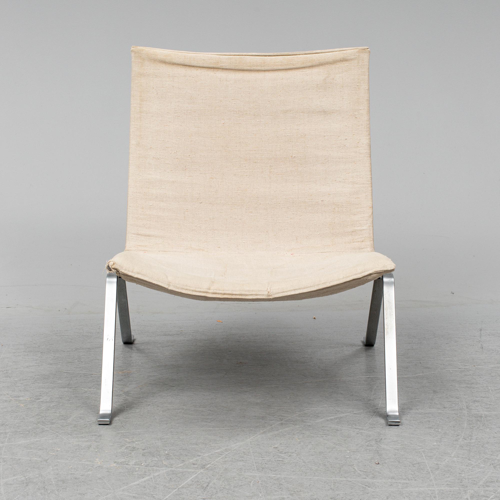 POUL KJAERHOLM, "PK 22, chair, Fritz Hansen 1982.