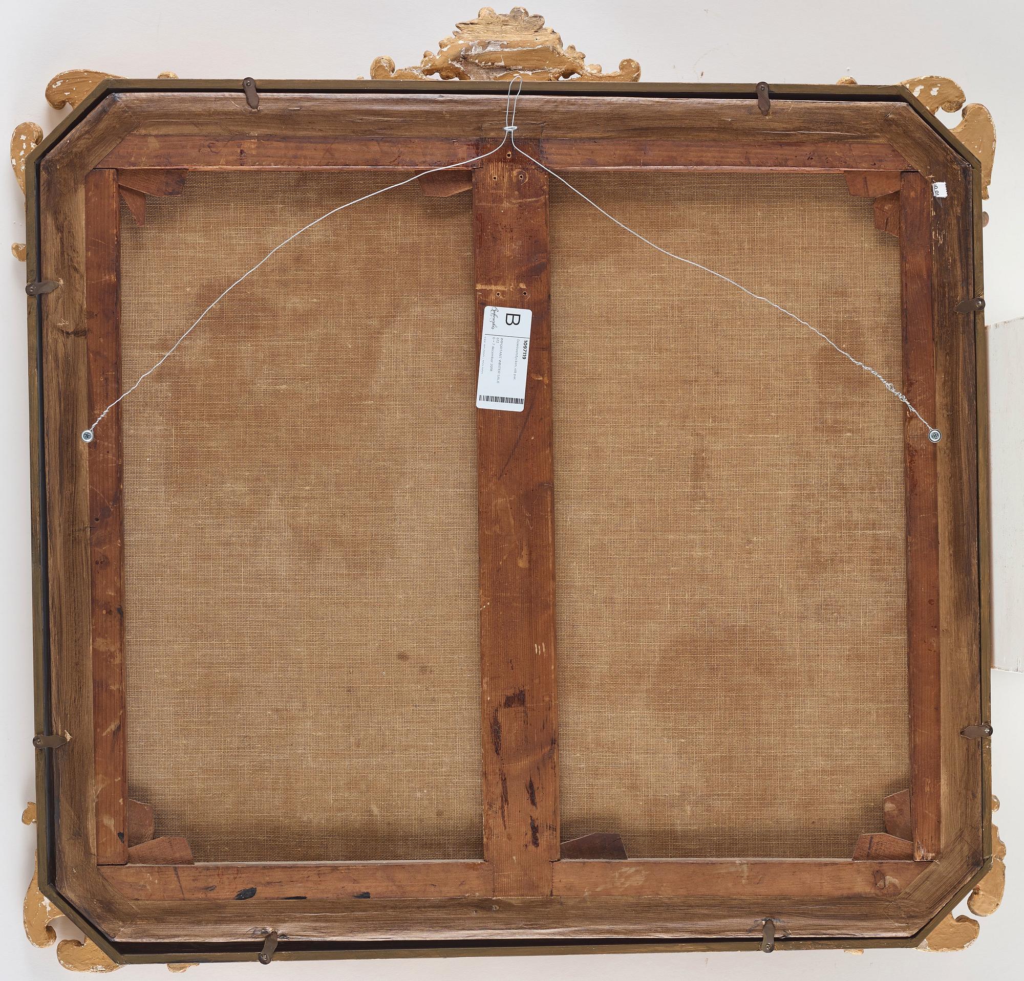 FRANSK KONSTNÄR, 1700-TAL. Dörröverstycken, ett par. Landskap med staffagefigurer.