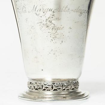 K Anderson, bägare, silver, Stockholm 1931.