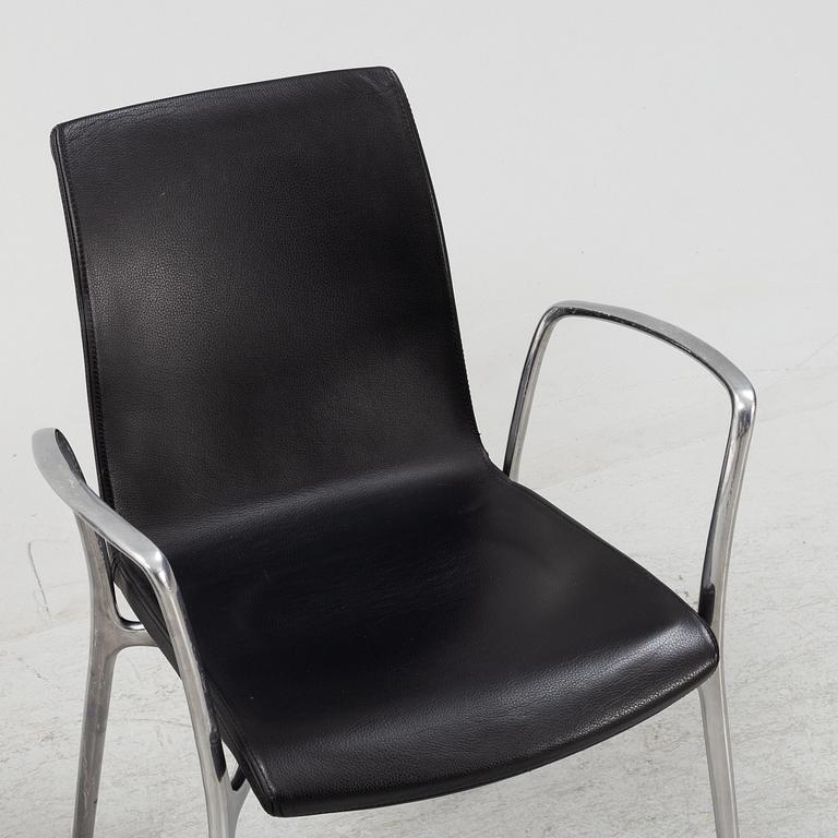 A set of five 'Gorka' armchairs by Jorge Pensi for Akaba.